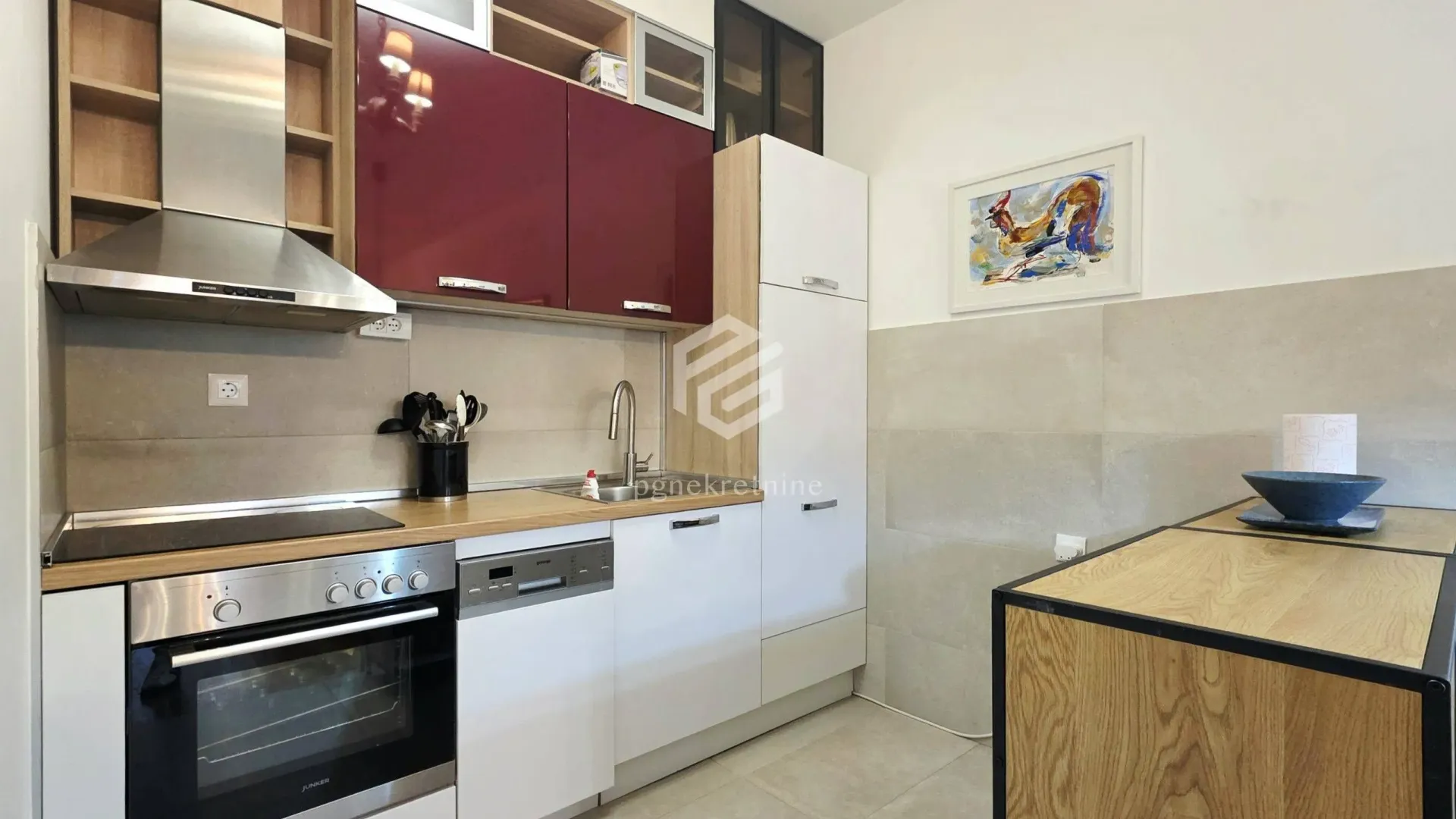 Rent, one bedroom apartment, 46m², Zabjelo, Podgorica