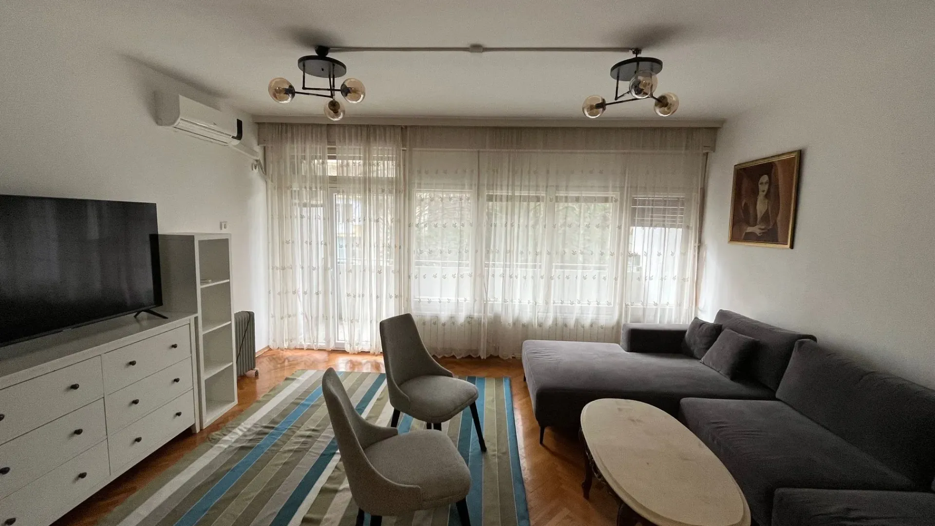 Rent, three bedroom apartment, 120m², Centar, Podgorica