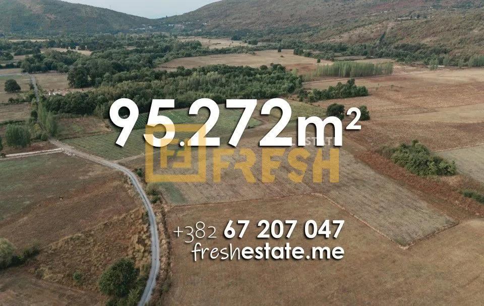 Prodaja, plac, 95272m², Mareza, Podgorica