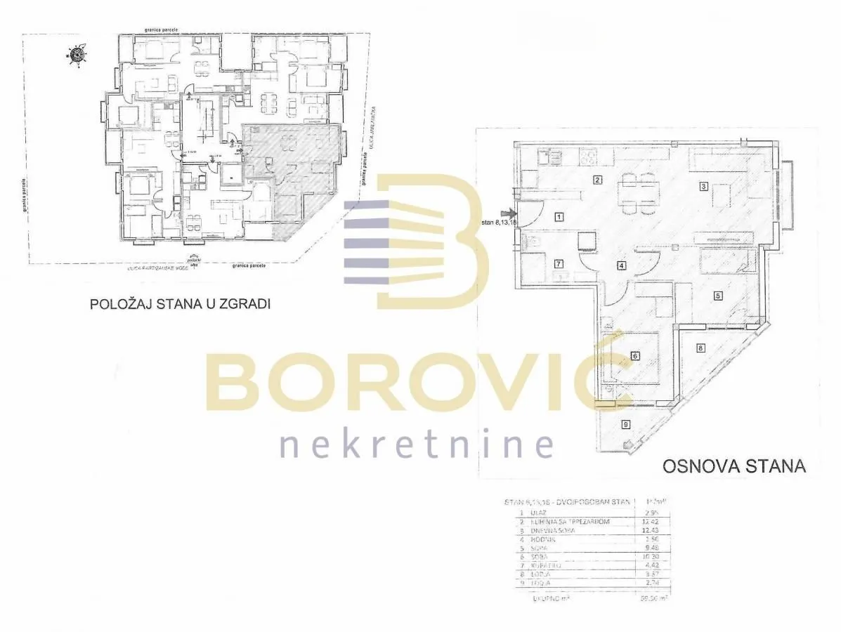 Prodaja, dvosoban stan, 59m², Čukarica, Beograd