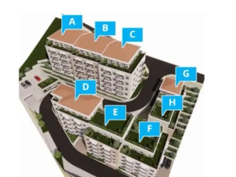 Prodaja, jednosoban stan, 50m², Babin Do, Budva - image 9