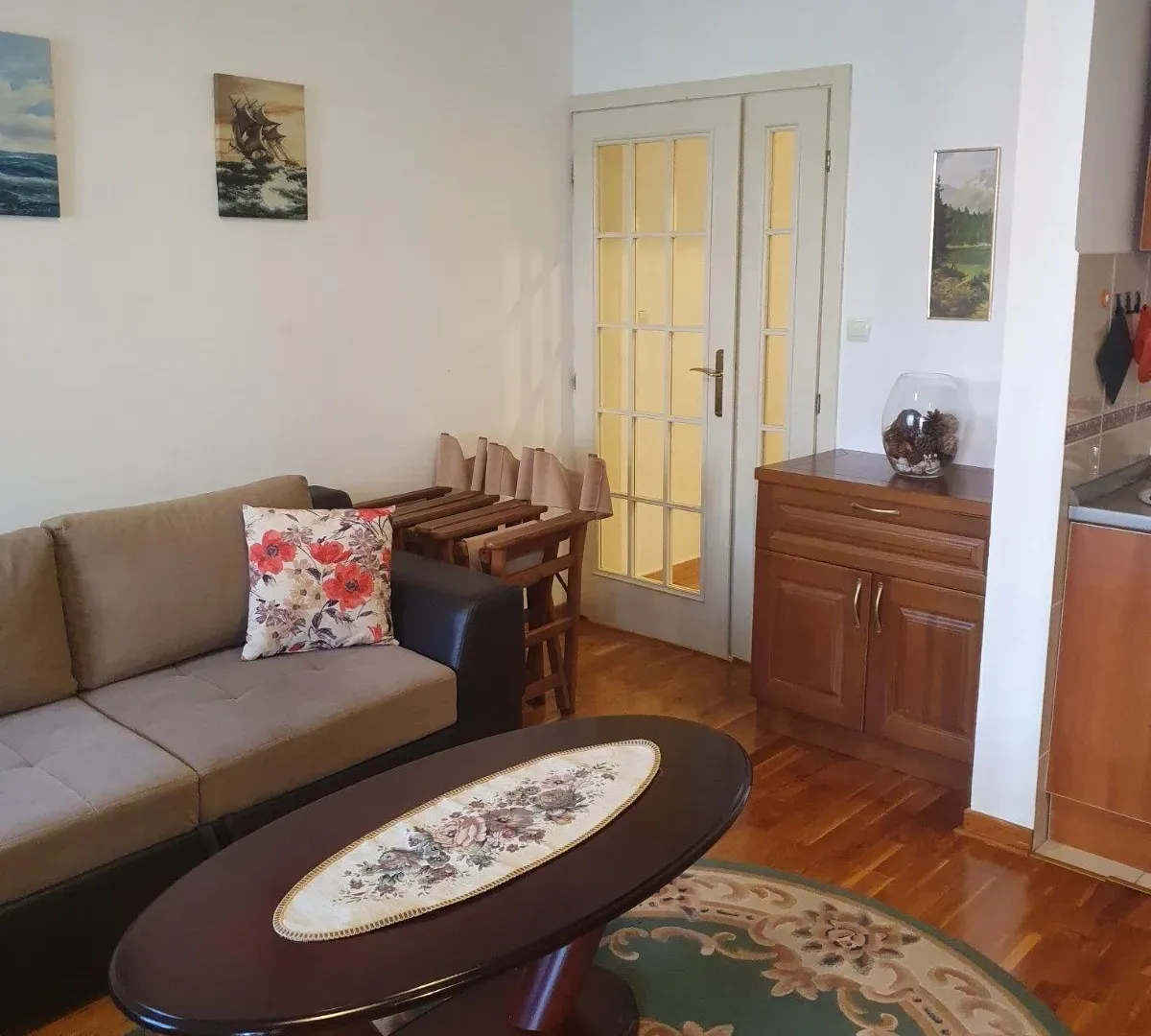 Rent, one bedroom apartment, 45m², Gospoština, Budva