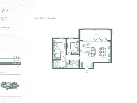 Prodaja, dvosoban stan, 106m², Luštica Bay, Tivat - image 8