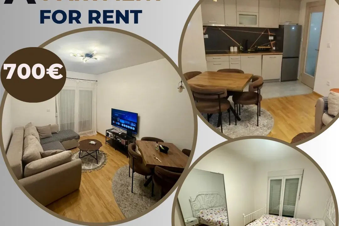Rent, one bedroom apartment, 56m², Stara Varoš, Podgorica