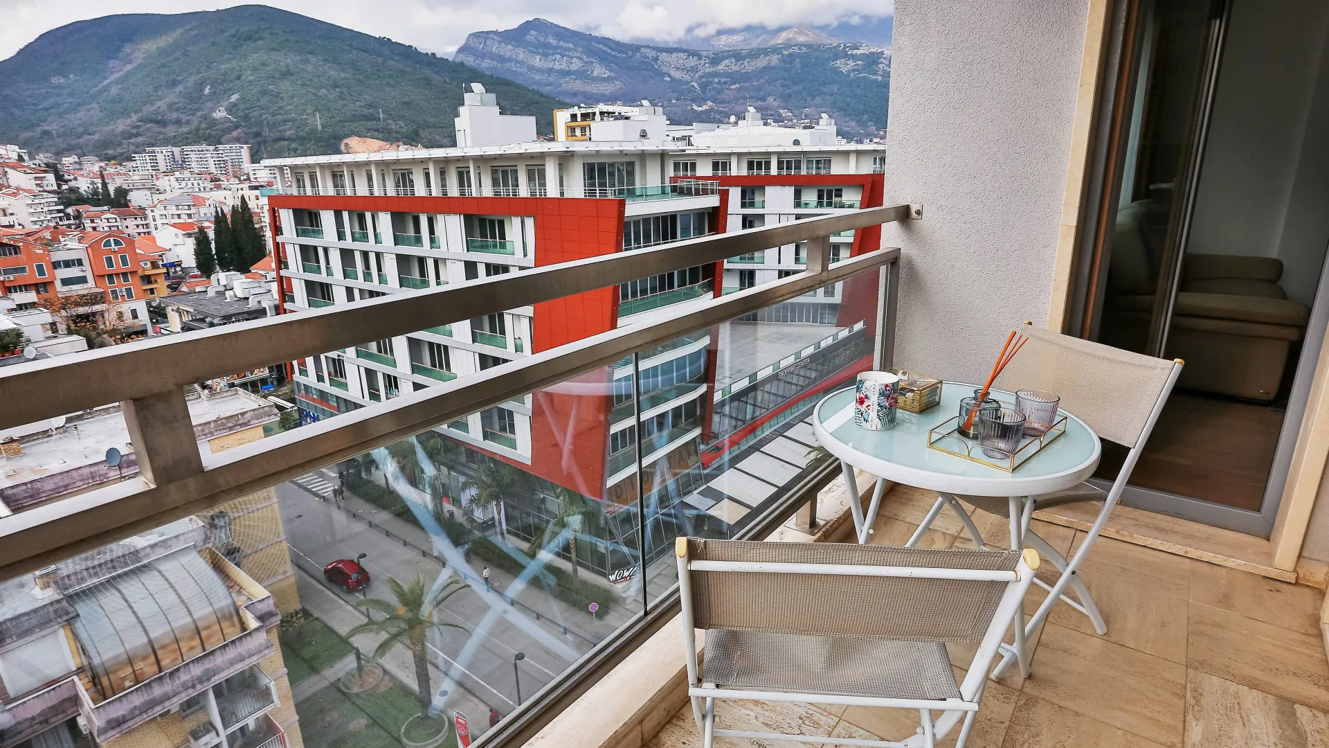 Rent, one bedroom apartment, 47m², Centar, Budva