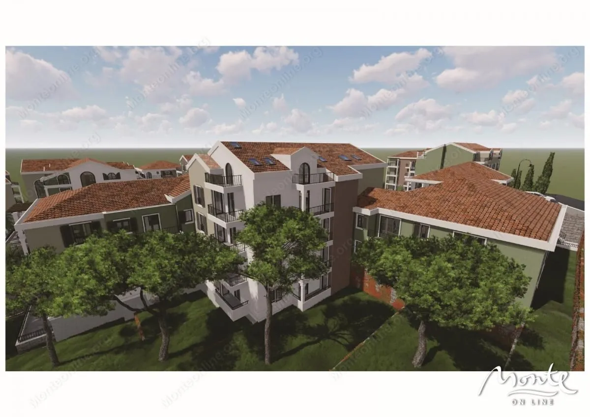 Sale, two bedroom apartment, 61m², Tivat, Crna Gora