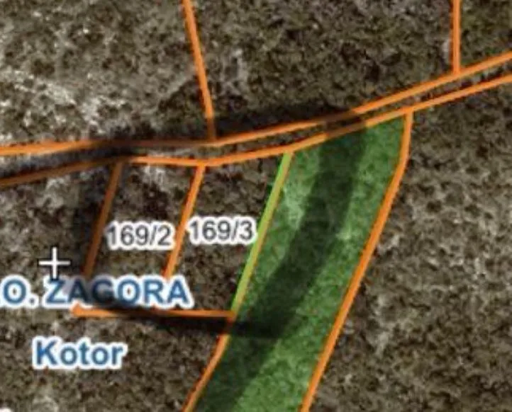 Prodaja, plac, 600m², Kotor, Crna Gora