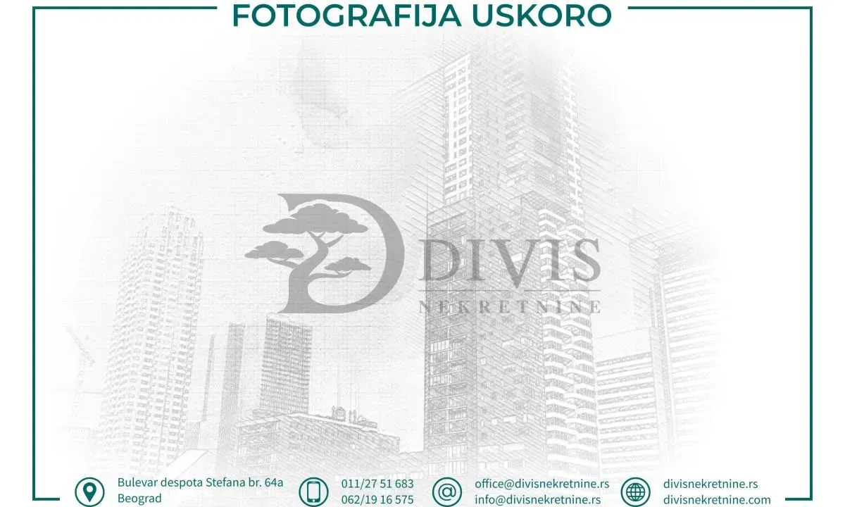 Sale, two bedroom apartment, 35m², Mirijevo Sve Podlokacije, Beograd