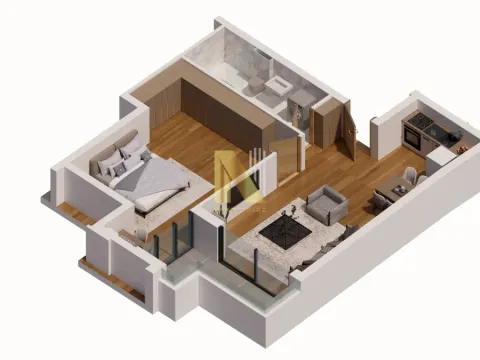 Prodaja, dvosoban stan, 55m², Centar, Novi Sad - image 2