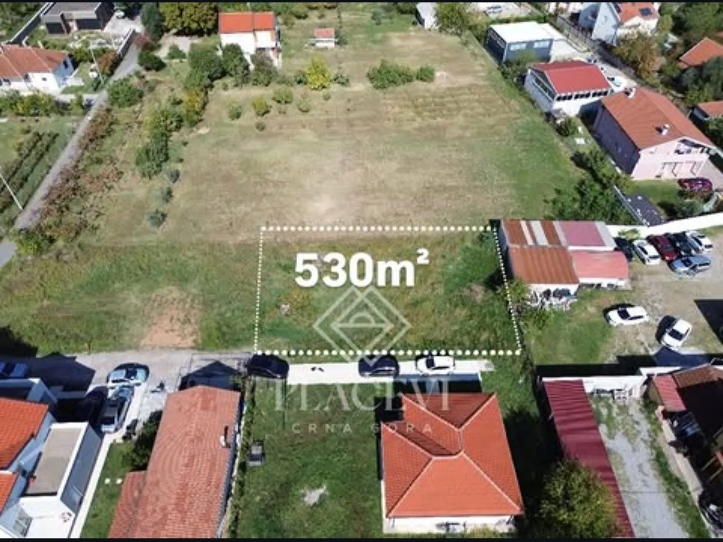 Prodaja, plac, 530m², Tološi, Podgorica