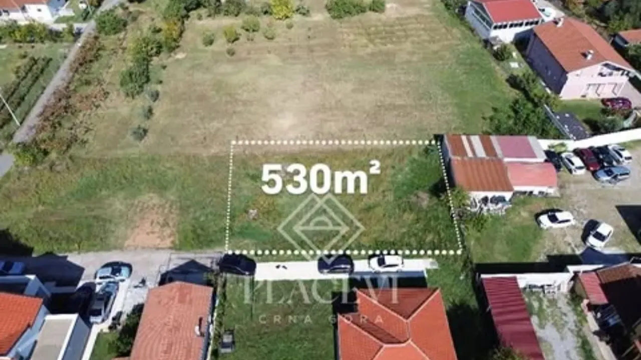 Sale, land lot, 530m², Tološi, Podgorica