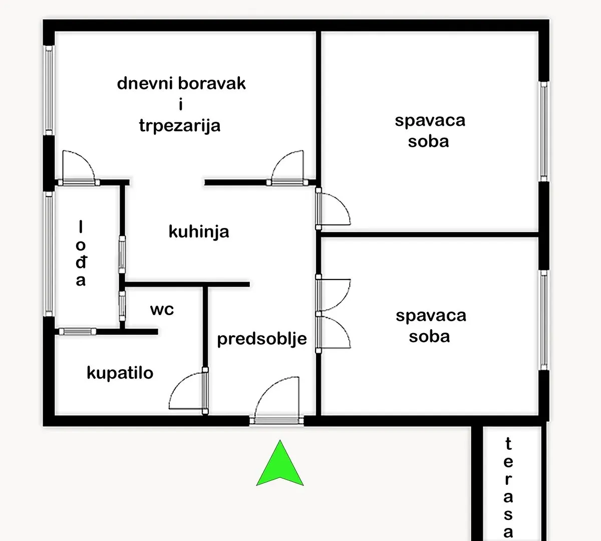 Prodaja, trosoban stan, 74m², Aleksinac, Niš