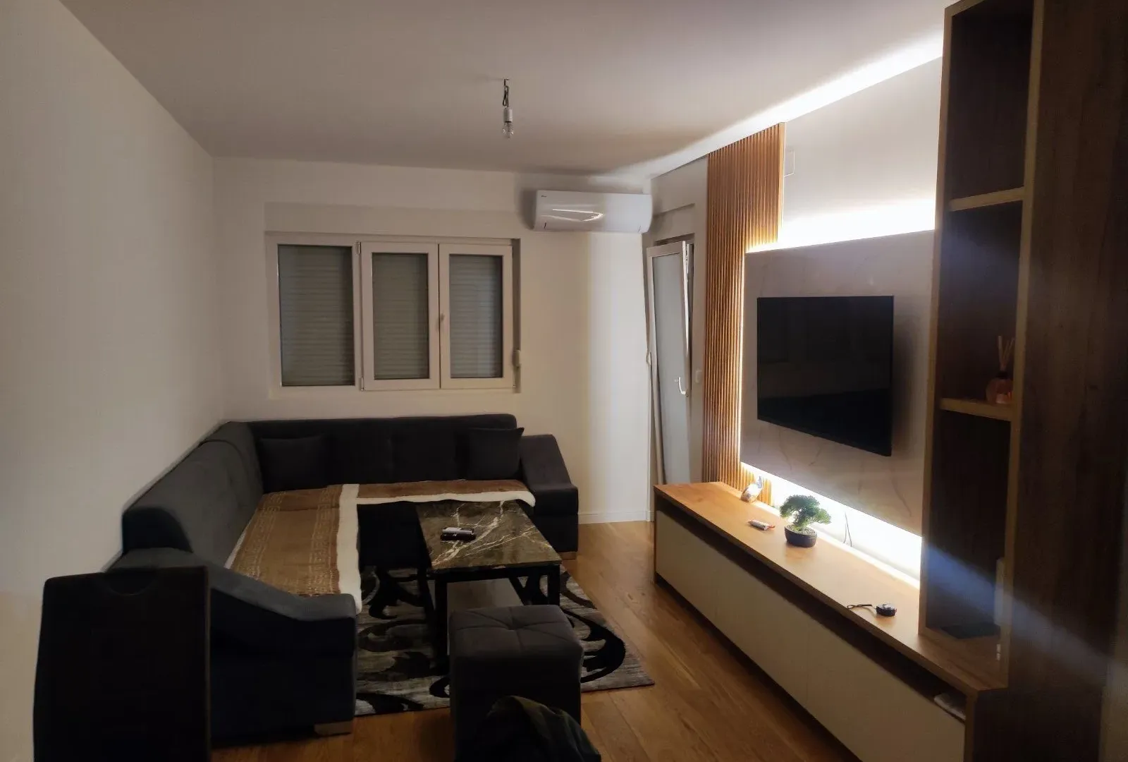 Rent, one bedroom apartment, 47m², Central Point, Podgorica