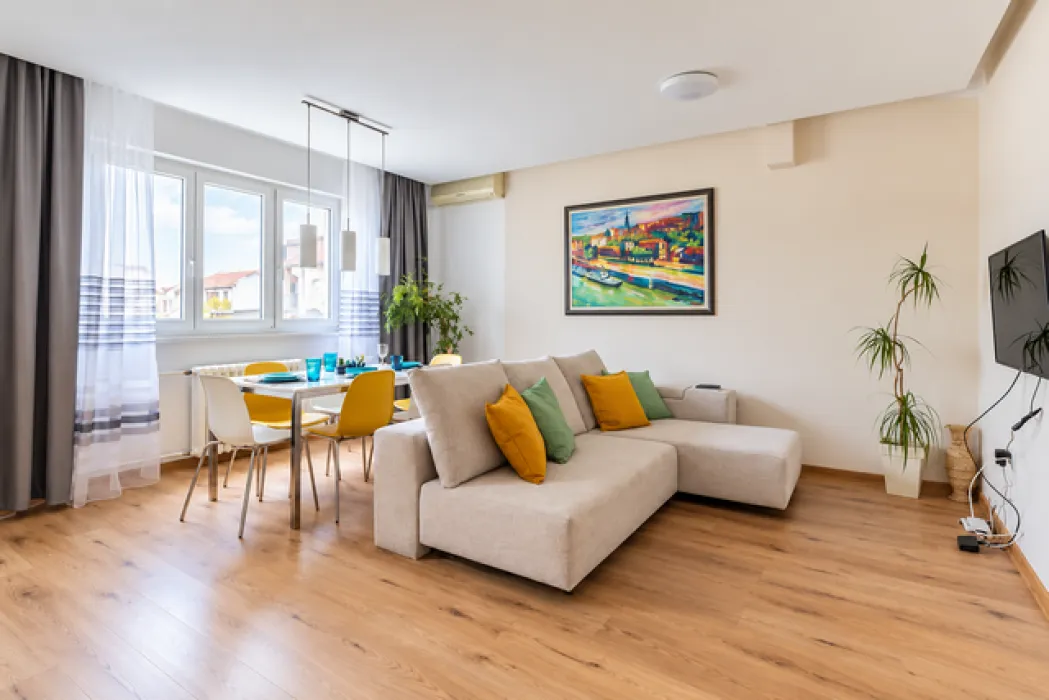 Rent, three bedroom apartment, 90m², Stari Grad, Beograd