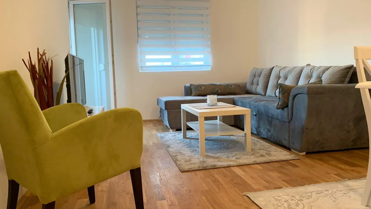 Rent, one bedroom apartment, 48m², Stari Aerodrom, Podgorica