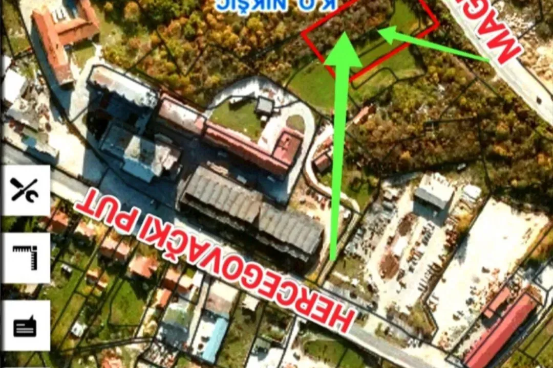 Sale, land lot, 2845m², Centar, Nikšić