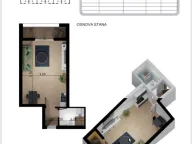 Sale, studio apartment, 33m², Ilino, Bar - image 2