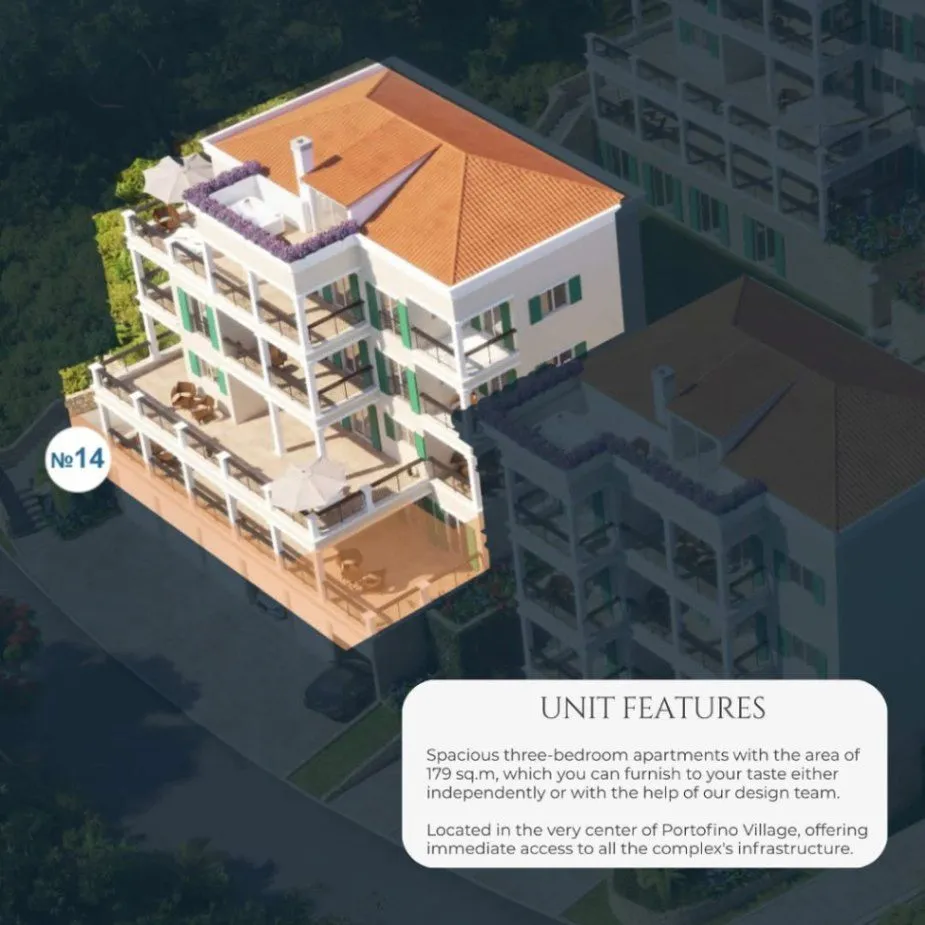 Prodaja, dvosoban stan, 180m², Đenovići, Herceg Novi