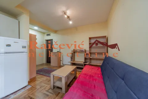 Dnevna soba sa kaučem, stočićem i drvenim nameštajem. - image 8