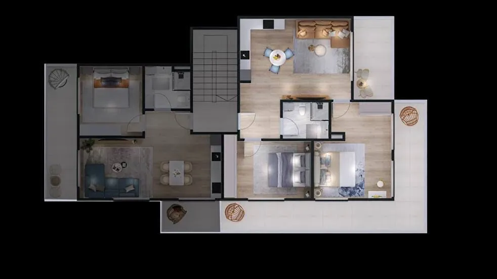 Prodaja, trosoban stan, 113m², Tivat, Crna Gora