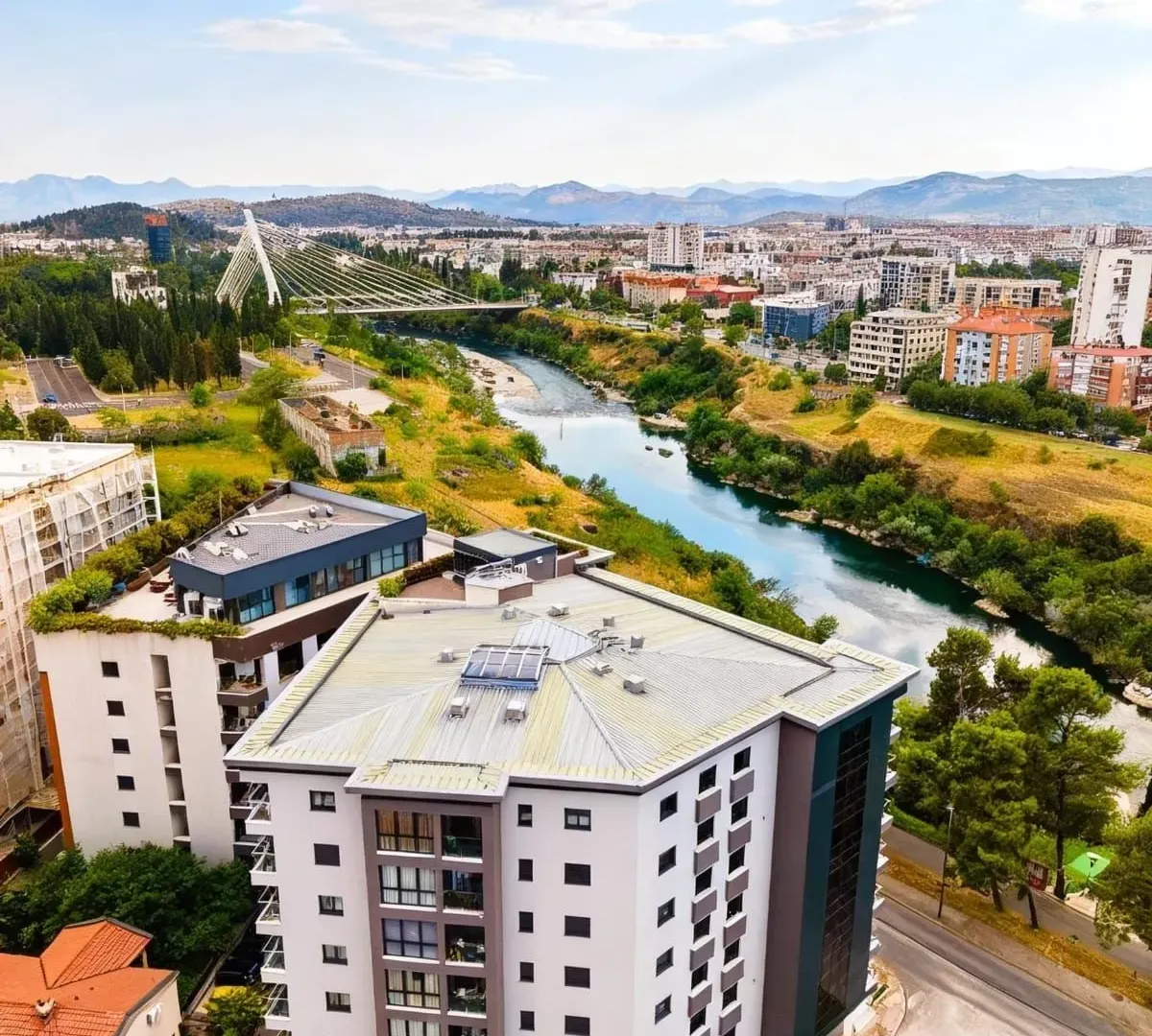 Rent, two bedroom apartment, 66m², Vezirov Most, Podgorica
