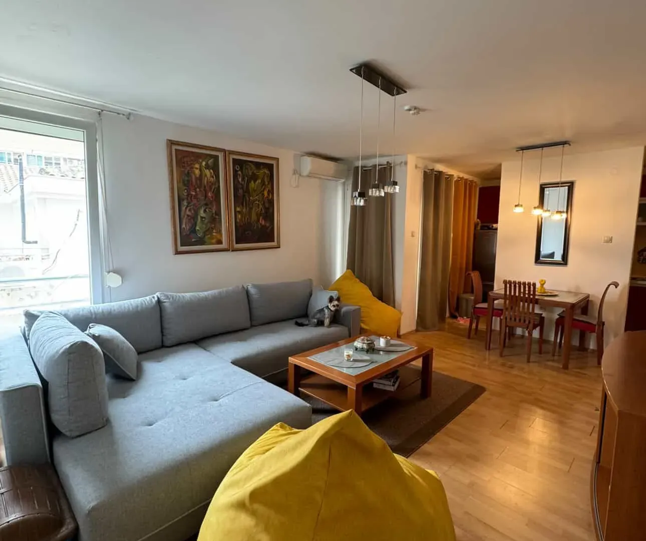Izdavanje, jednosoban stan, 55m², Zaobilaznica, Budva