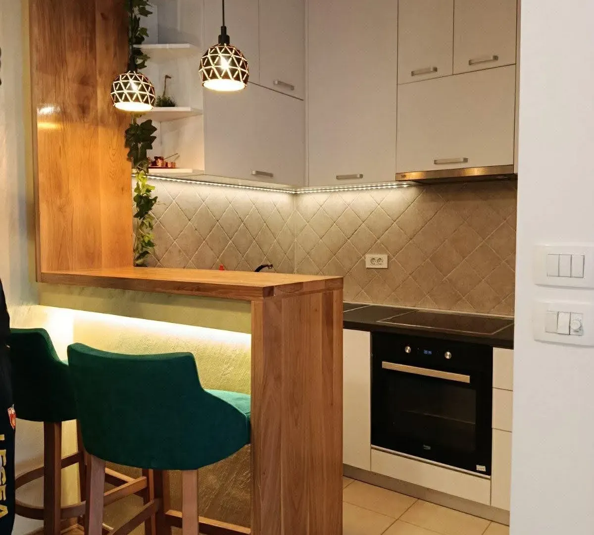 Rent, one bedroom apartment, 45m², Zabjelo, Podgorica