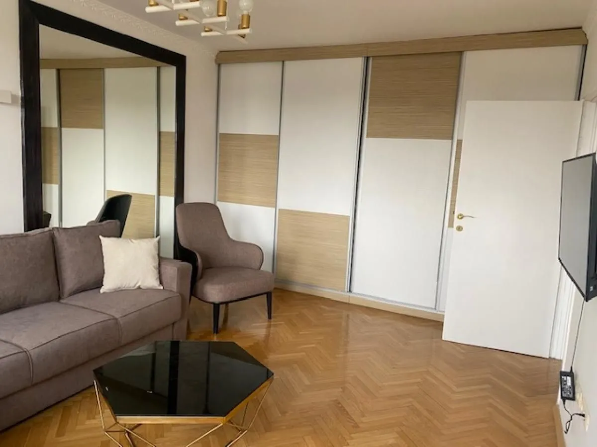 Izdavanje, jednosoban stan, 40m², Novi Beograd Blok 10, Novi Beograd Sve Podlokacije
