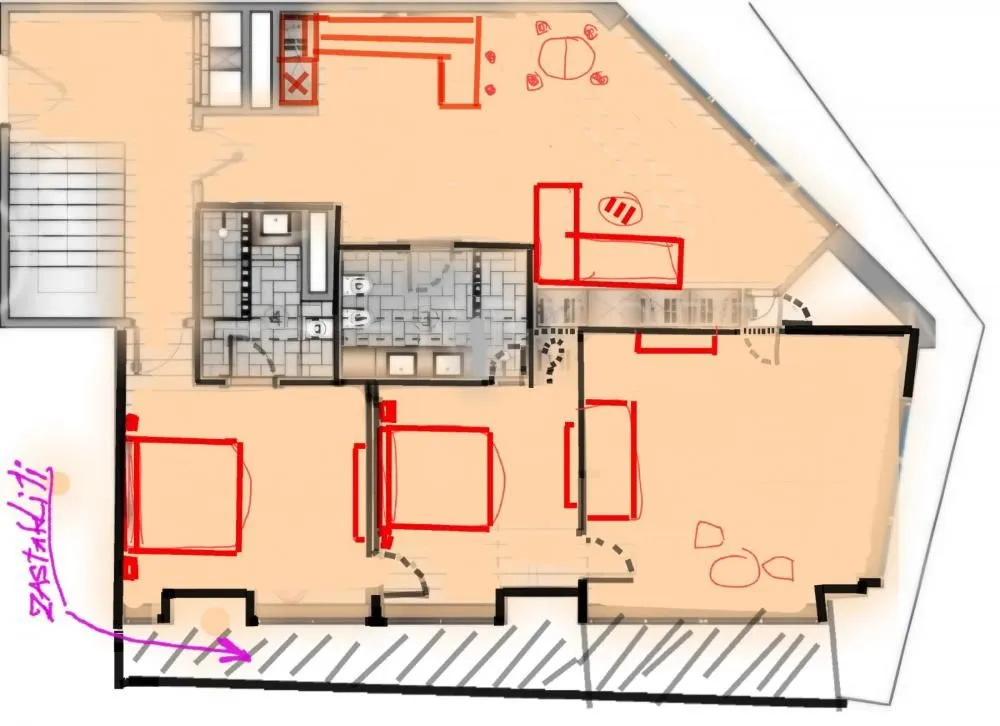 Sale, four bedroom apartment, 137m², Vračar Hram, Vračar Sve Podlokacije