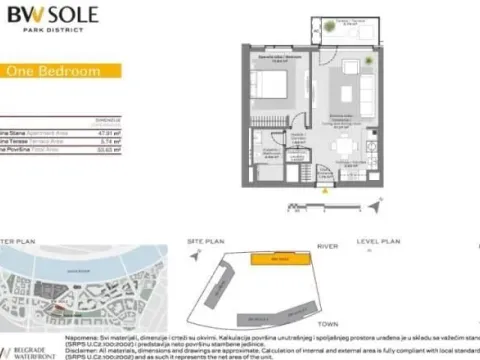 Prodaja, dvosoban stan, 54m², Beograd Na Vodi, Beograd - image 8