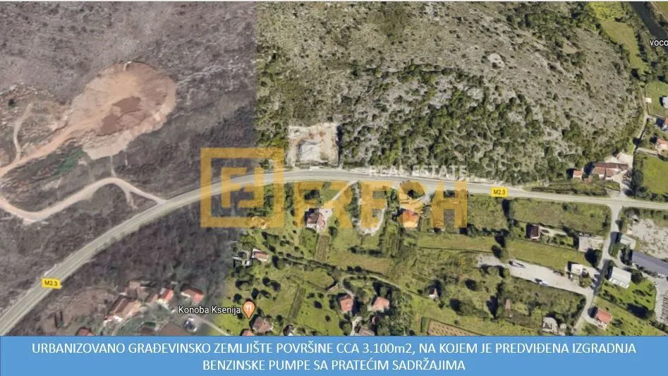 Prodaja, plac, 3100m², Farmaci, Podgorica