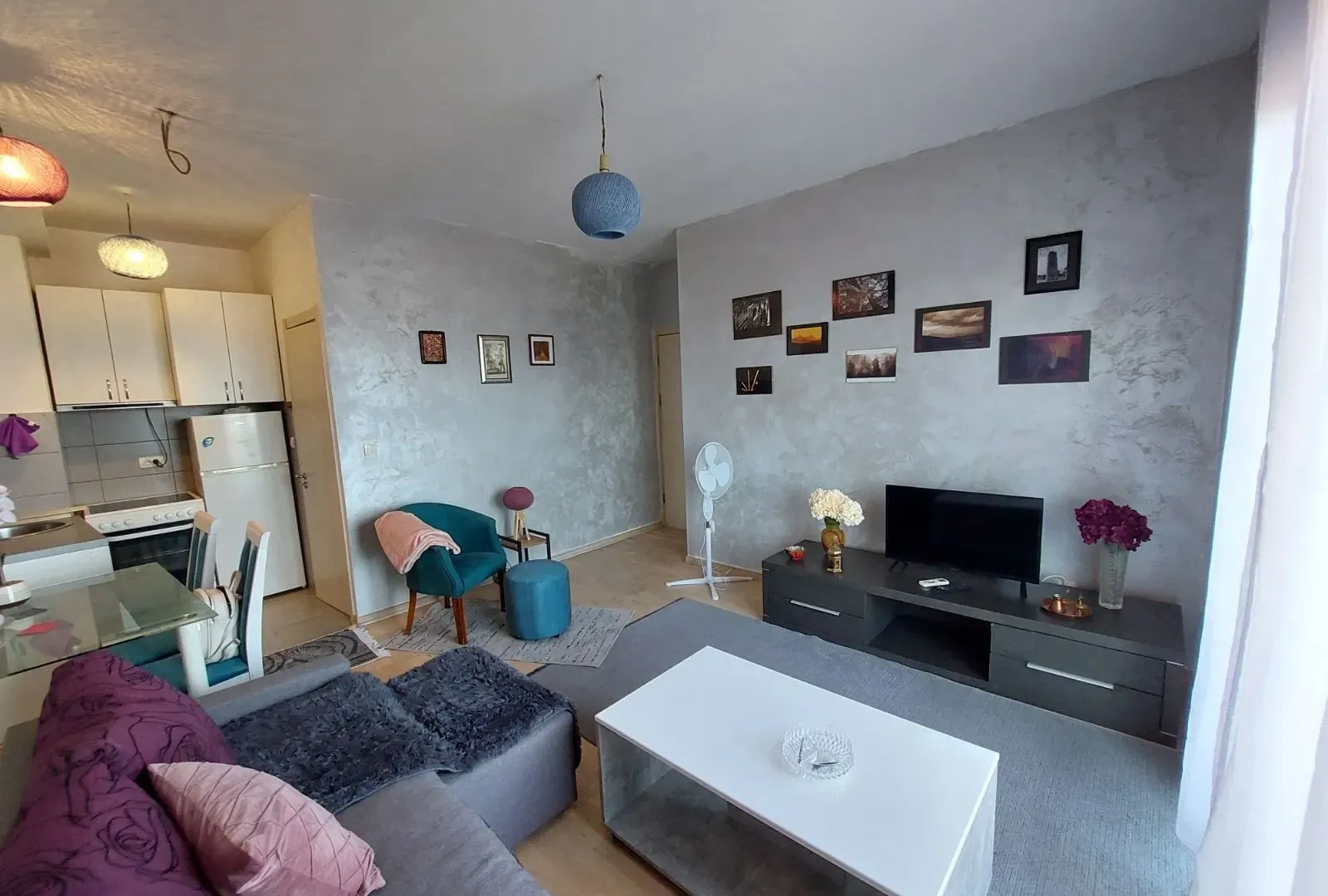 Izdavanje, dvosoban stan, 50m², Bar, Crna Gora