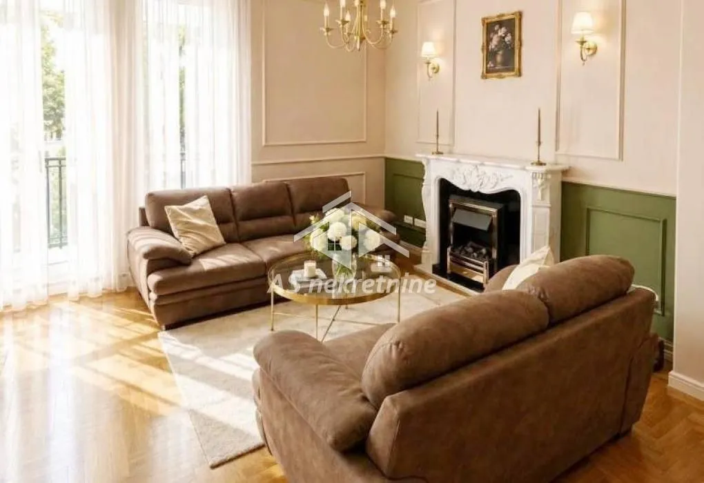 Rent, four bedroom apartment, 95m², Savski Venac, Beograd