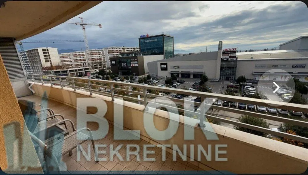 Izdavanje, jednosoban stan, 75m², City Kvart, Podgorica