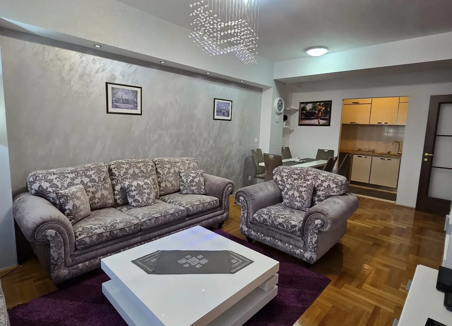 Rent, two bedroom apartment, 72m², City Kvart, Podgorica