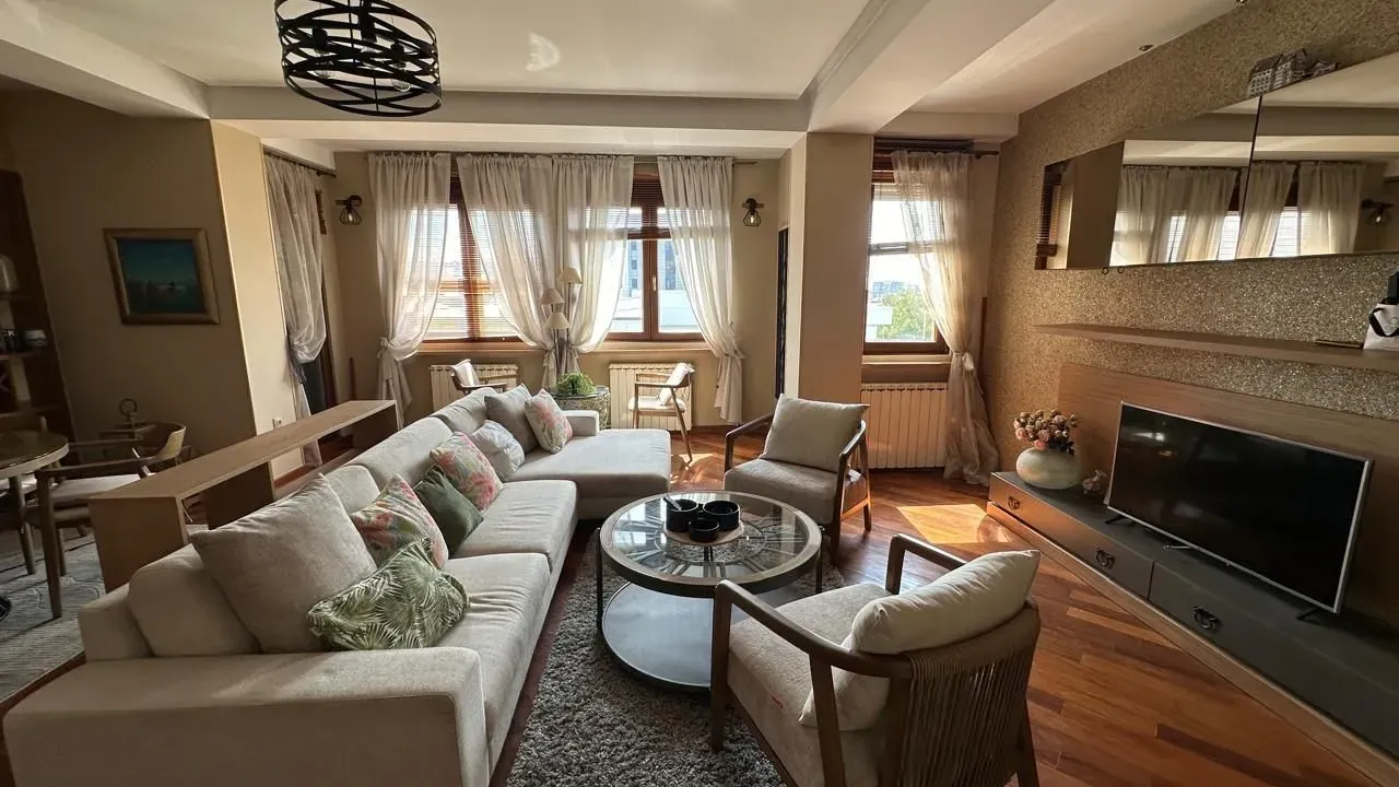 Rent, two bedroom apartment, 90m², Stari Aerodrom, Podgorica