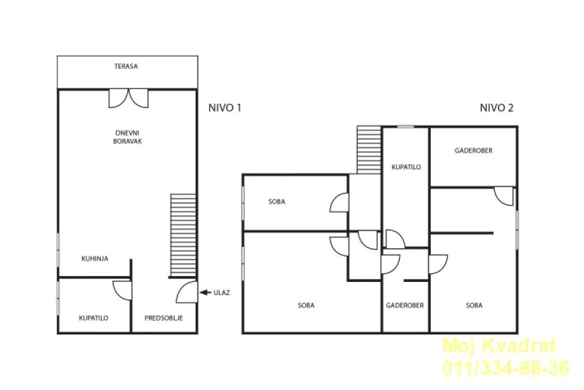 Sale, four bedroom apartment, 125m², Autokomanda, Voždovac Sve Podlokacije