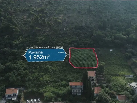 Prodaja, plac, 1925m², Podkošljun, Budva - image 2