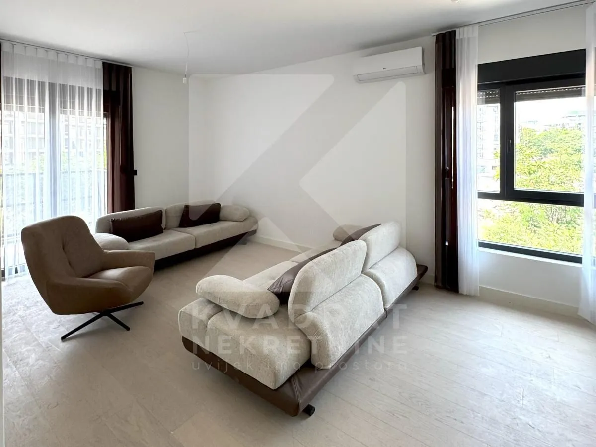 Rent, one bedroom apartment, 53m², Krivi Most, Podgorica