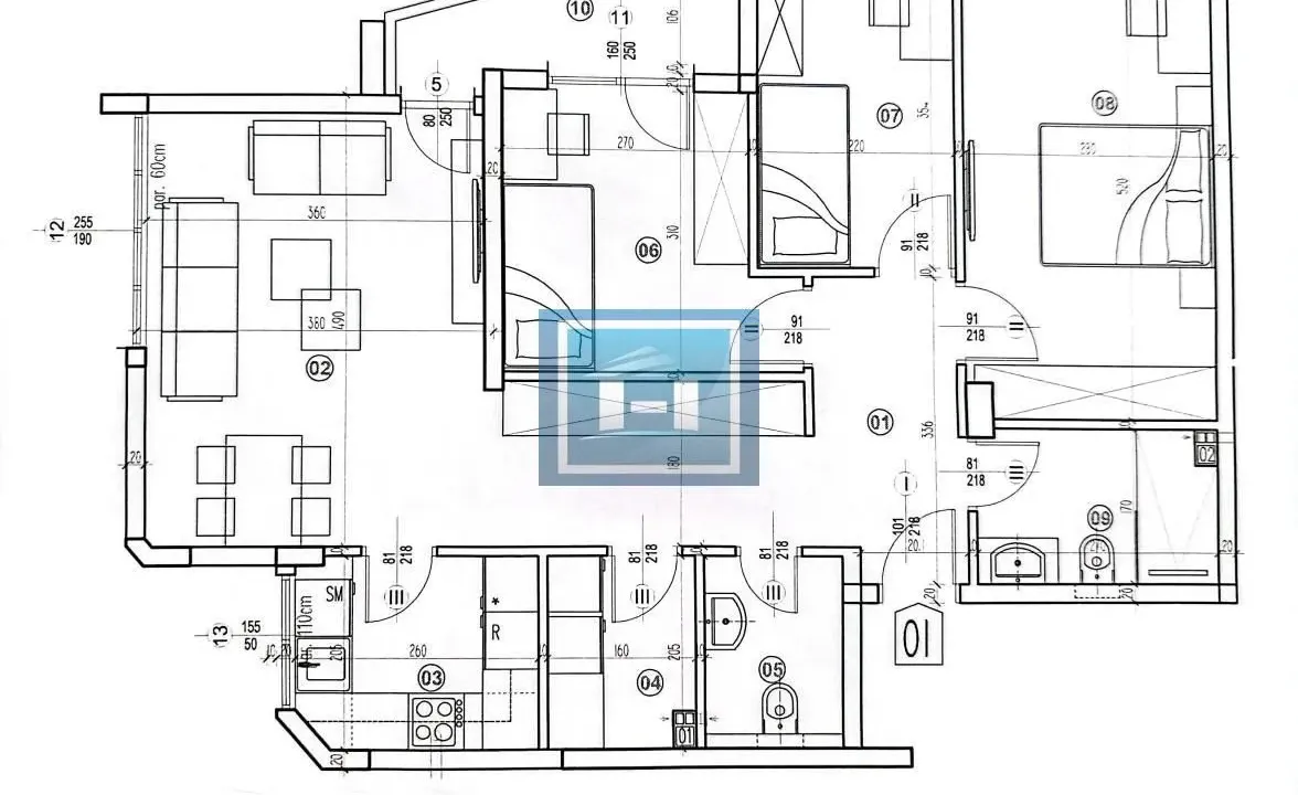 Prodaja, trosoban stan, 76m², Centar, Paraćin