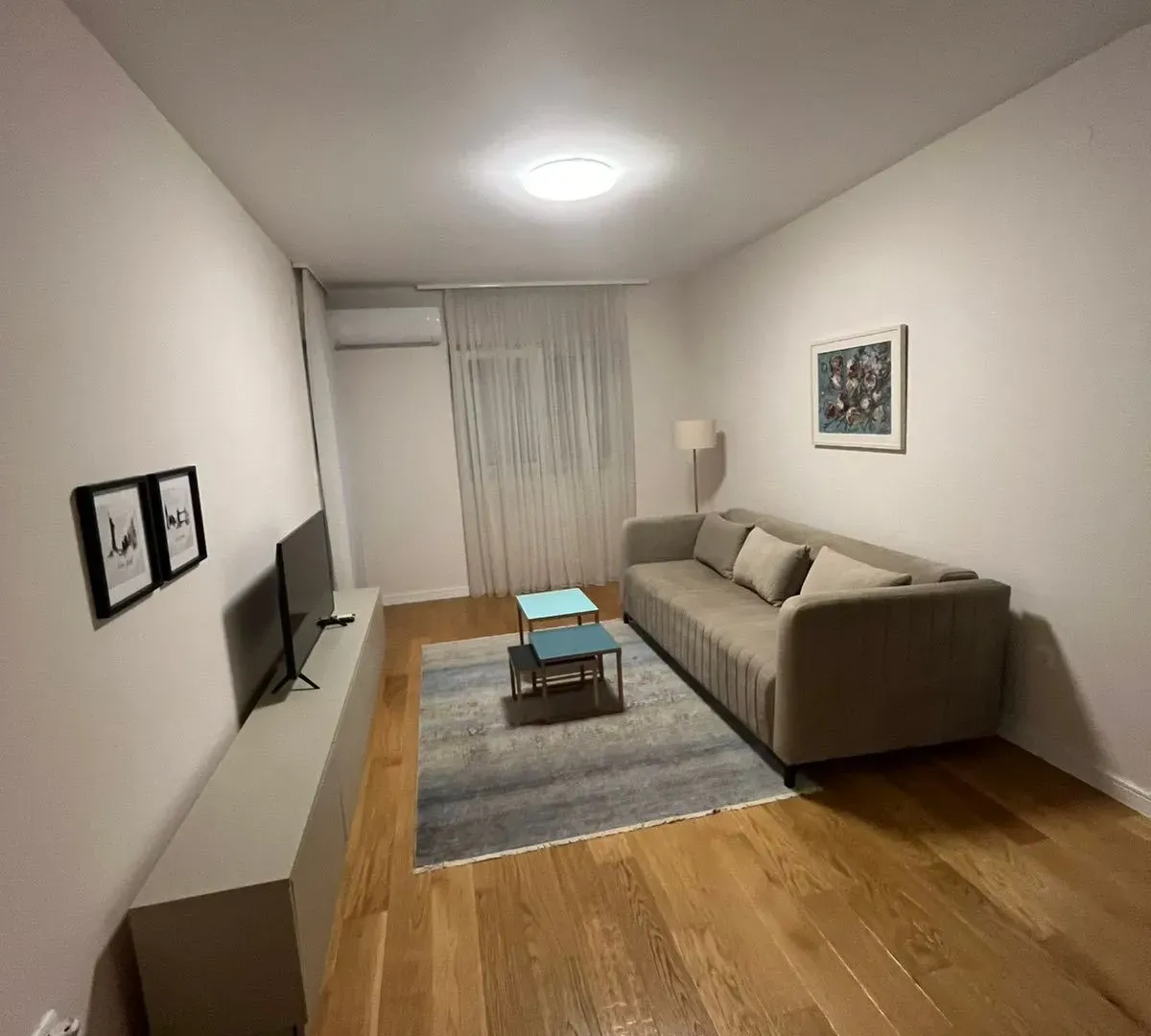 Rent, one bedroom apartment, 48m², Central Point, Podgorica