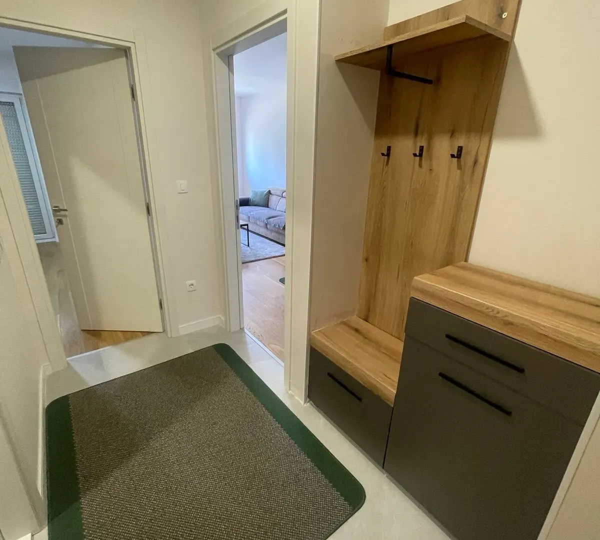 Rent, one bedroom apartment, 47m², Central Point, Podgorica