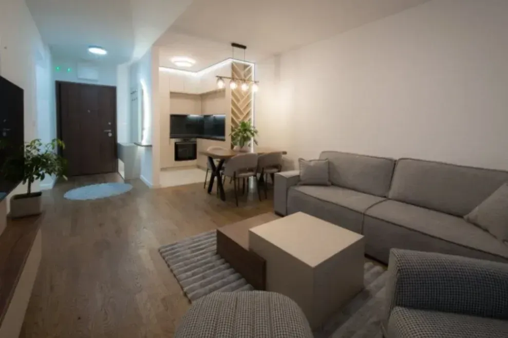 Izdavanje, jednosoban stan, 49m², Stari Aerodrom, Podgorica