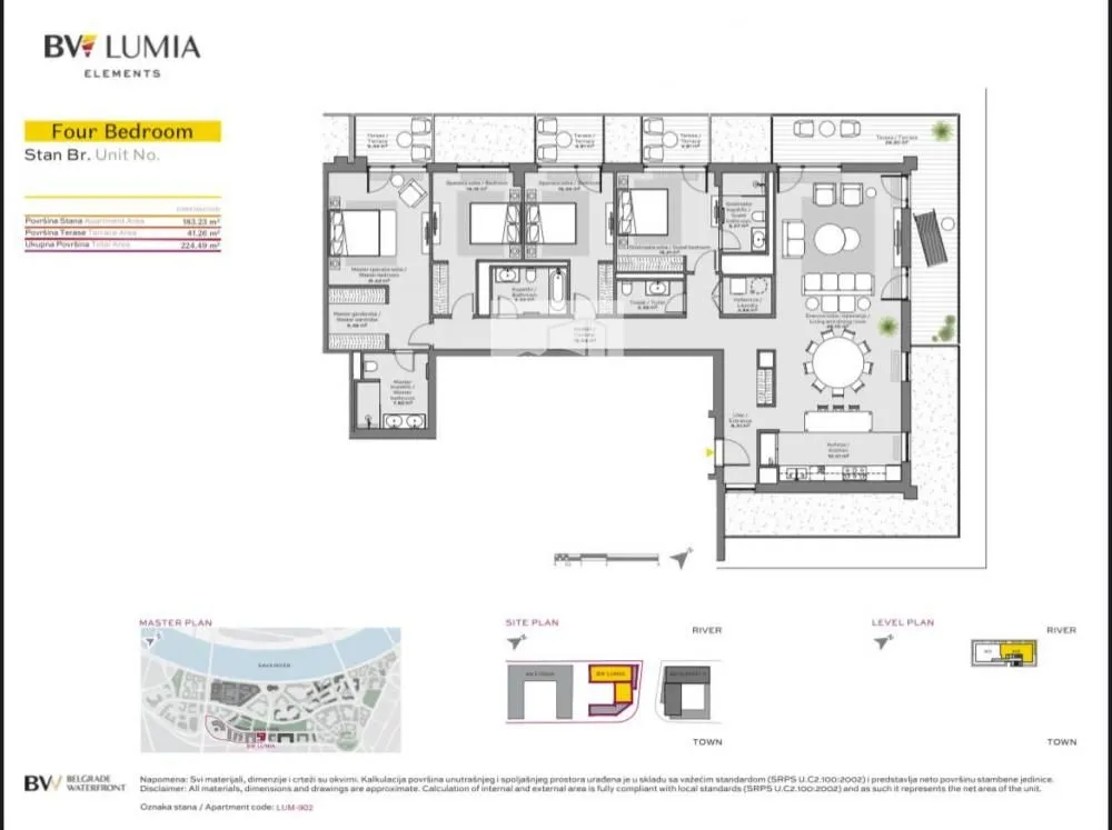 Prodaja, četvorosoban stan, 224m², Savski Venac, Beograd