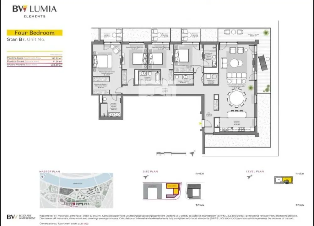Prodaja, četvorosoban stan, 224m², Savski Venac, Beograd