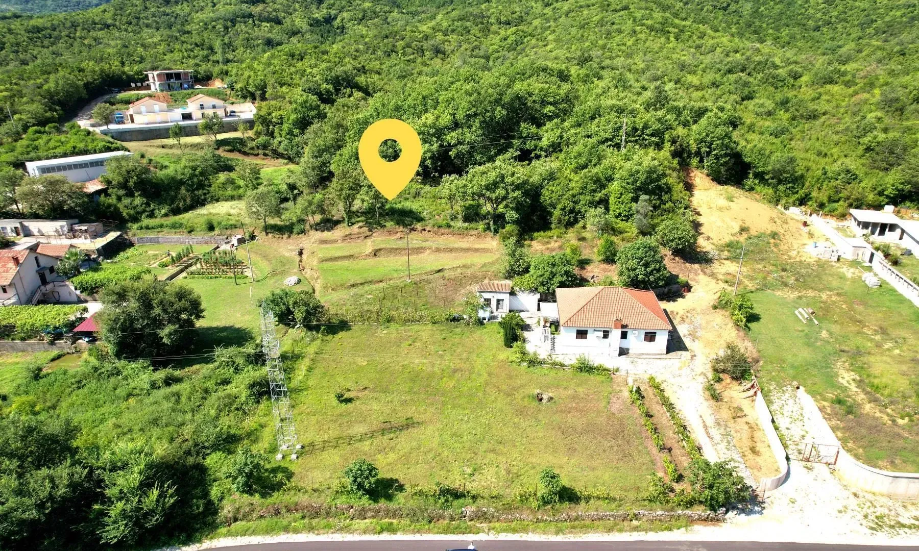 Prodaja, plac, 1135m², Radanovići, Kotor