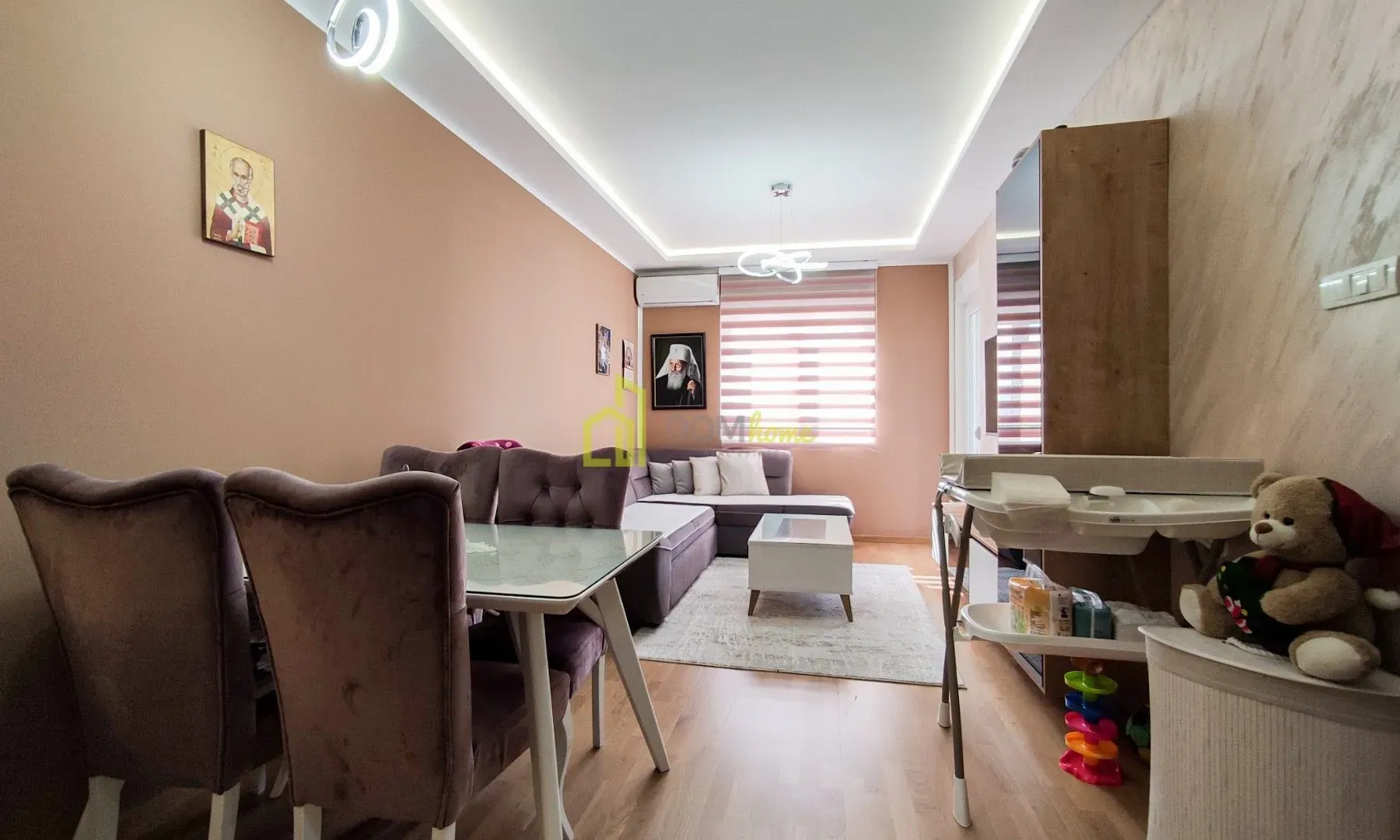 Prodaja, jednosoban stan, 49m², Tuški Put, Podgorica