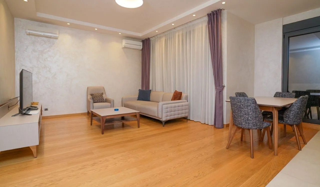 Rent, two bedroom apartment, 80m², Preko Morače, Podgorica