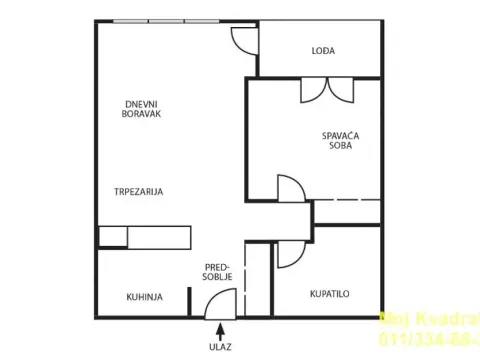 Prodaja, dvosoban stan, 51m², Stari Grad, Beograd - image 19