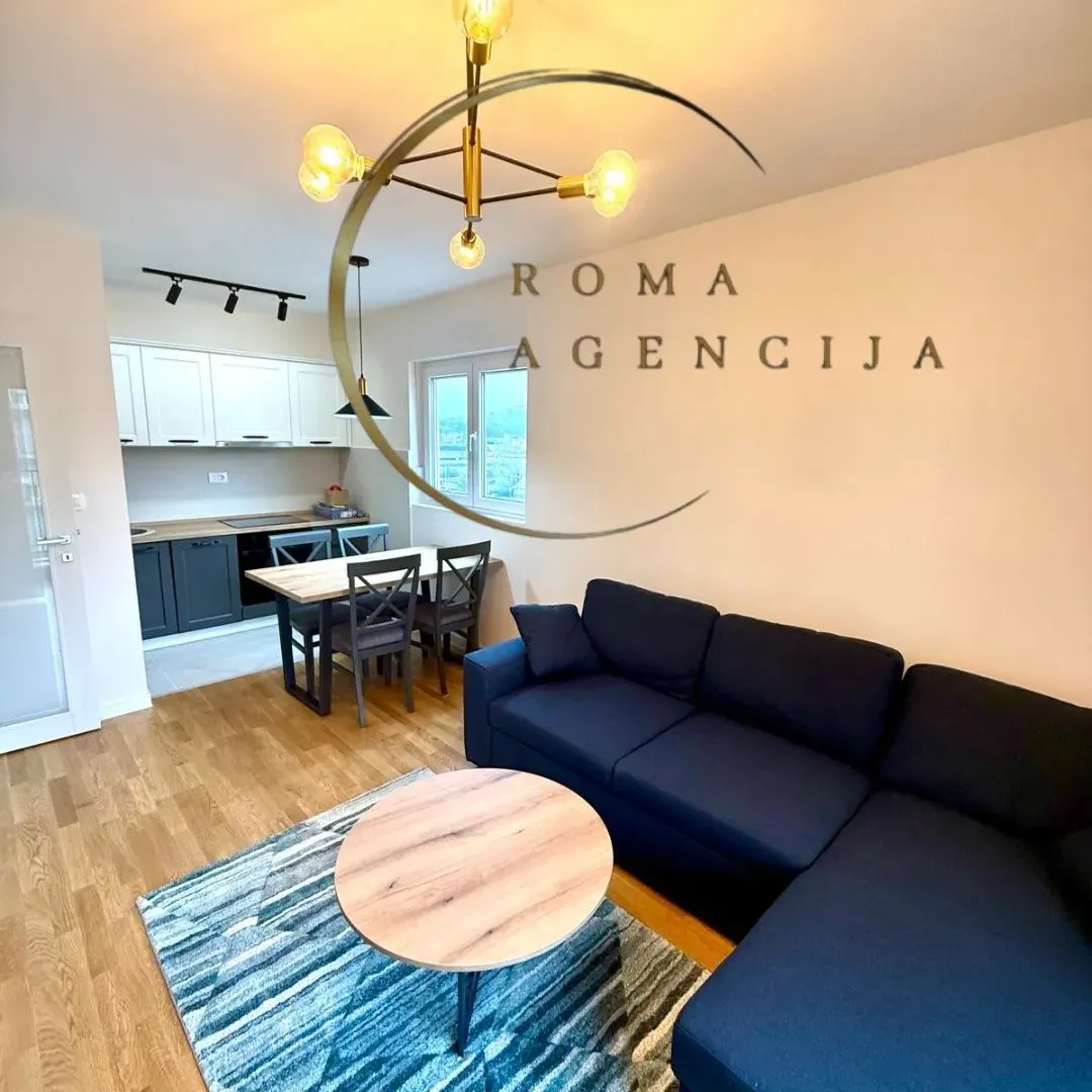 Rent, one bedroom apartment, 42m², Pobrežje, Podgorica
